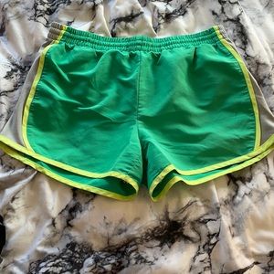 Women’s athletic shorts.